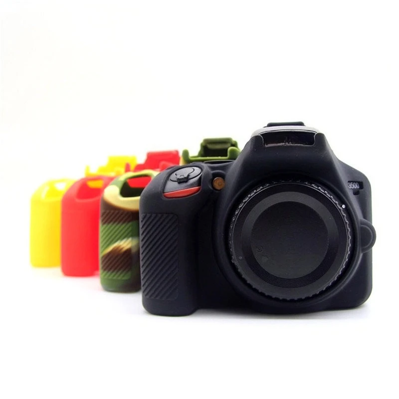 

For Nikon D3500 camera silicone case SLR camera bag protective case d3500 special soft silicone bag