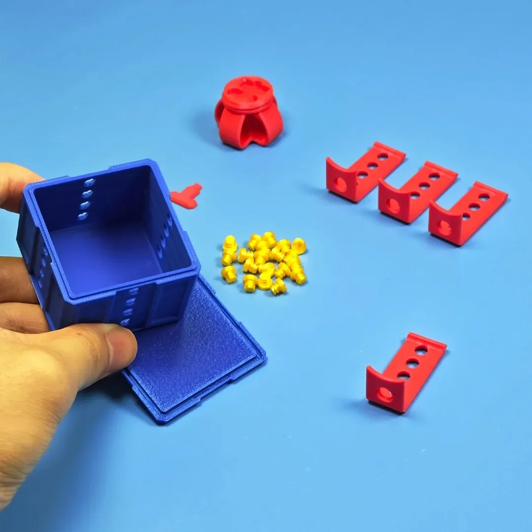 2025 New Large 3D Printed Screw Box Prank Gift Annoying Christmas Prank Box with Money Card Container image 3