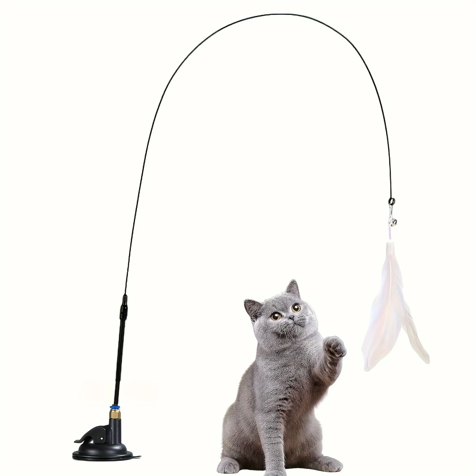 고양이 티저 스틱 종, 깃털, 긴 막대 흡입 컵 Best5 고양이 티저 스틱 종, 깃털, 긴 막대 흡입 컵 Best5