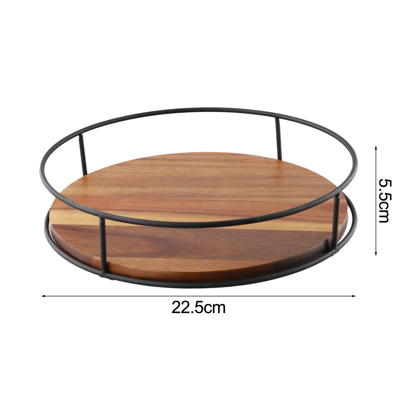 22.5*5.5cm Wooden Seasoning Bottle Organizer Thoughtfully Packaged Anti-slip Pads Natural Solid Wood No Assembly Required