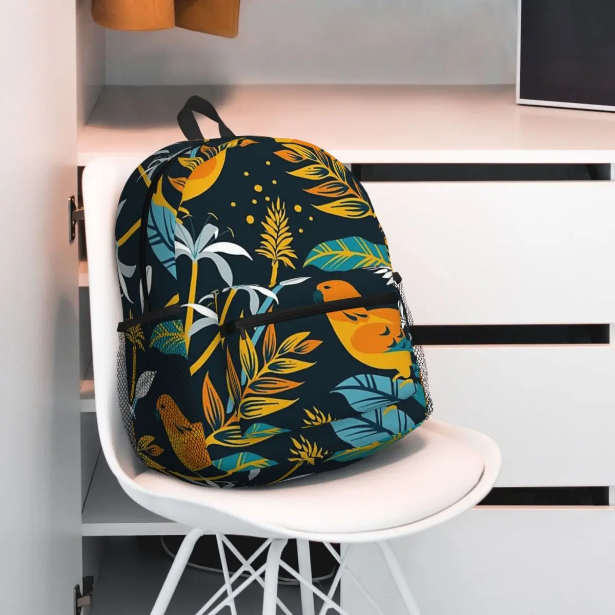 

Funny Bird Pattern Student Backpack School Bag Hiking Travel Daypack for Boys Girls Fashion Bookbag Shoulder Bags