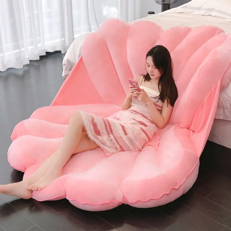 Designer Pink Sofa Christmas Recliner Bean Bag Unusual Sofa Ultralight Full Body Design Salon Living Room