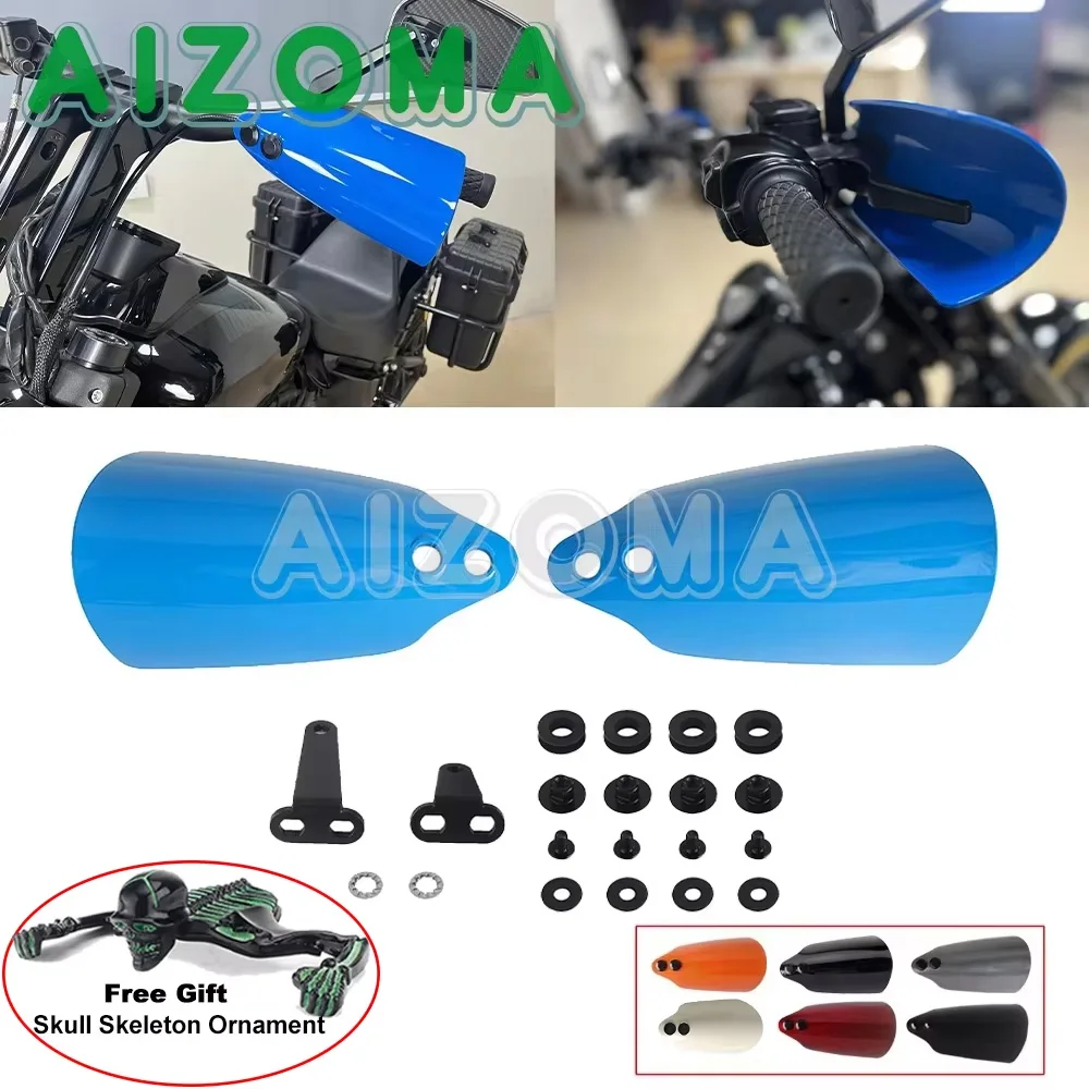 Motorcycle Handguard Handlebar Hand Guard Protector Falling Cover For Road King FLHR Classic FLHRC CVO/SE FLHRSE 5 4 2009-2016