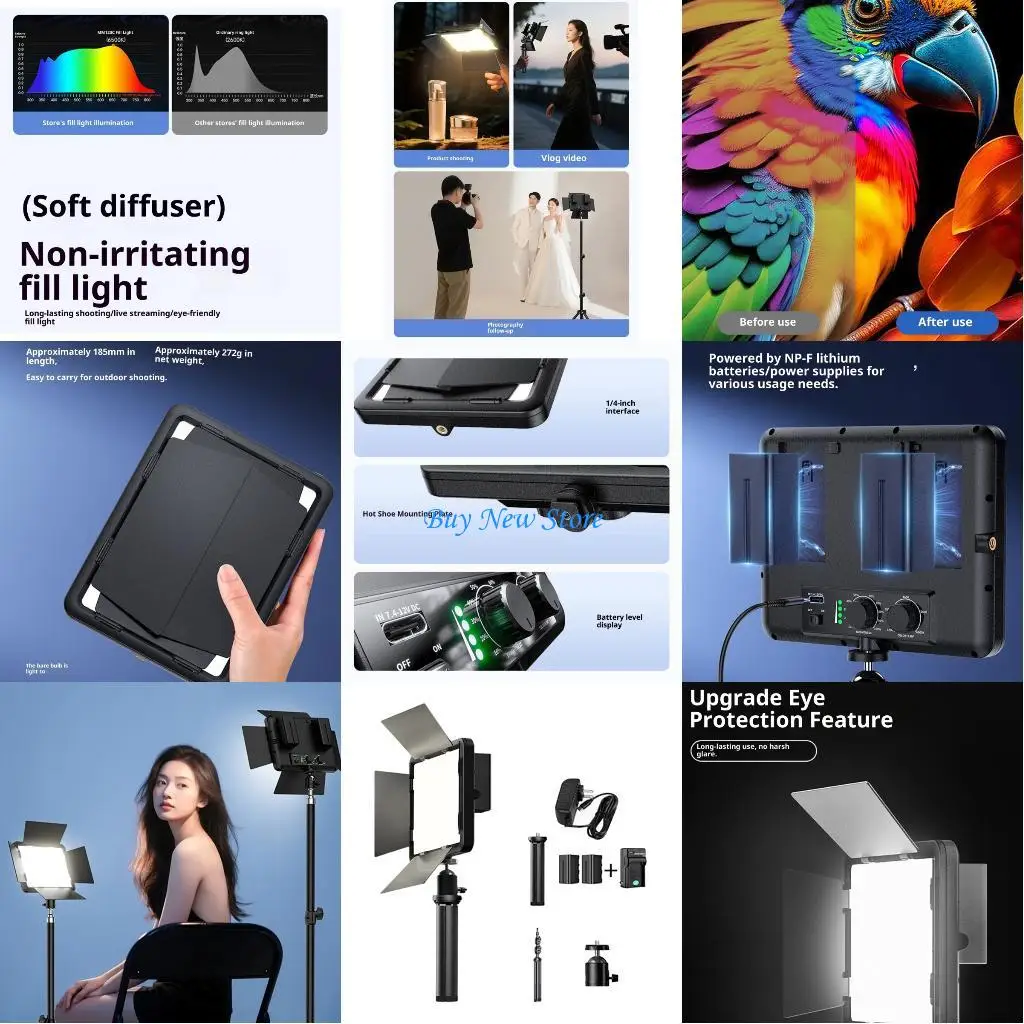 

20CE Lightweight ABS Construction Photography Lamp For Professional Studio Setups