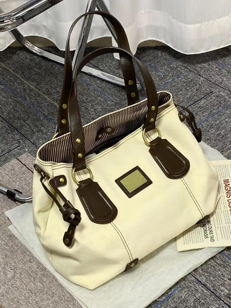 

Сумка на плечо в стиле ретро большой вместимости, новинка 2023 года, универсальная женская сумка-тоут премиум-класса, легкая роскошная модная сумка подмышками высокого класса