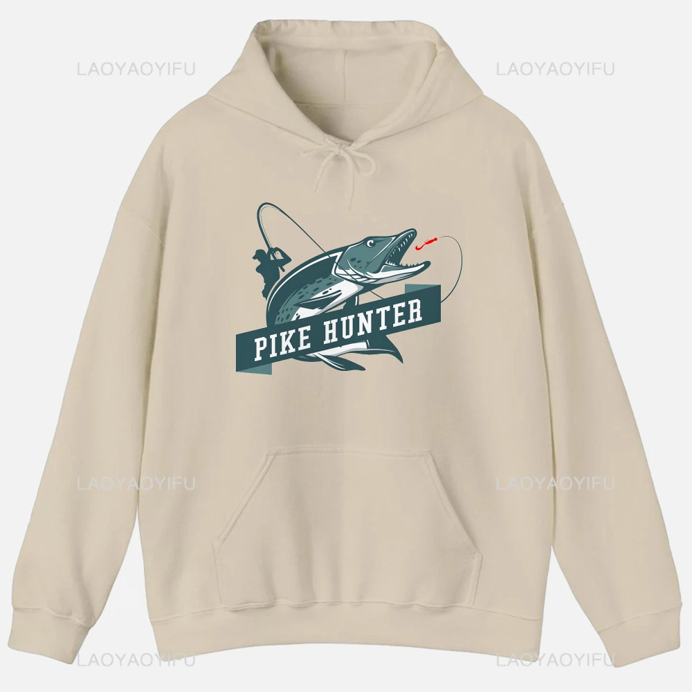 

Fishing Men Long Sleeve Funny Sweatshirt Printed Clothing Plain Streetwear Graphic Hoodie Autumn Clothes Custom Tops