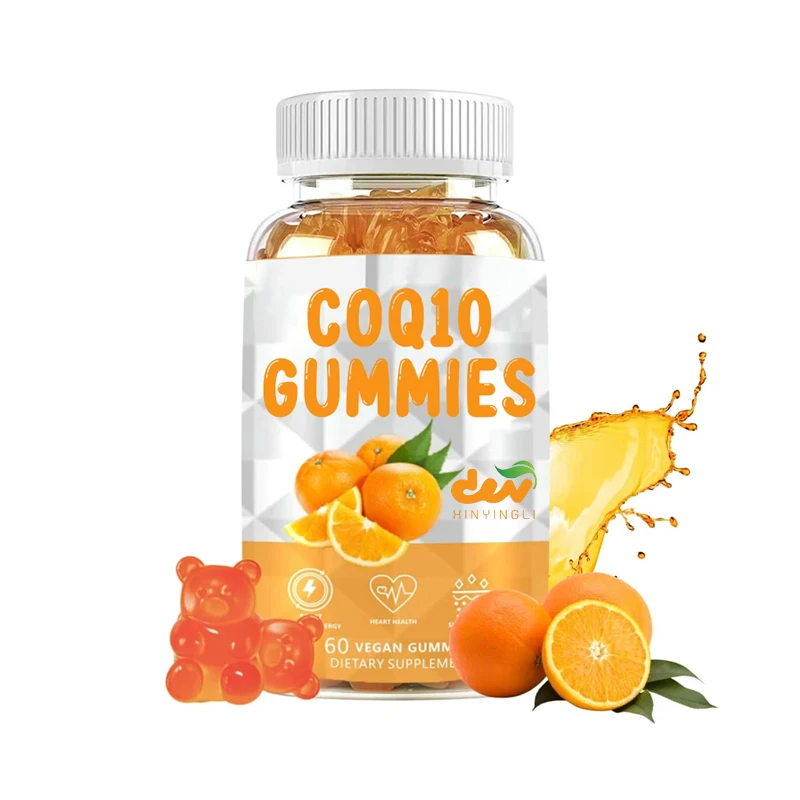 Coenzyme Q10 Supplement - Antioxidant, Panthenol Coenzyme Q10 Gummies - Vegetarian