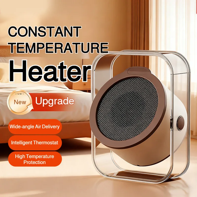 

Новый портативный настольный электрический обогреватель, вентилятор теплого воздуха, керамический обогреватель с защитой наконечника для домашнего использования