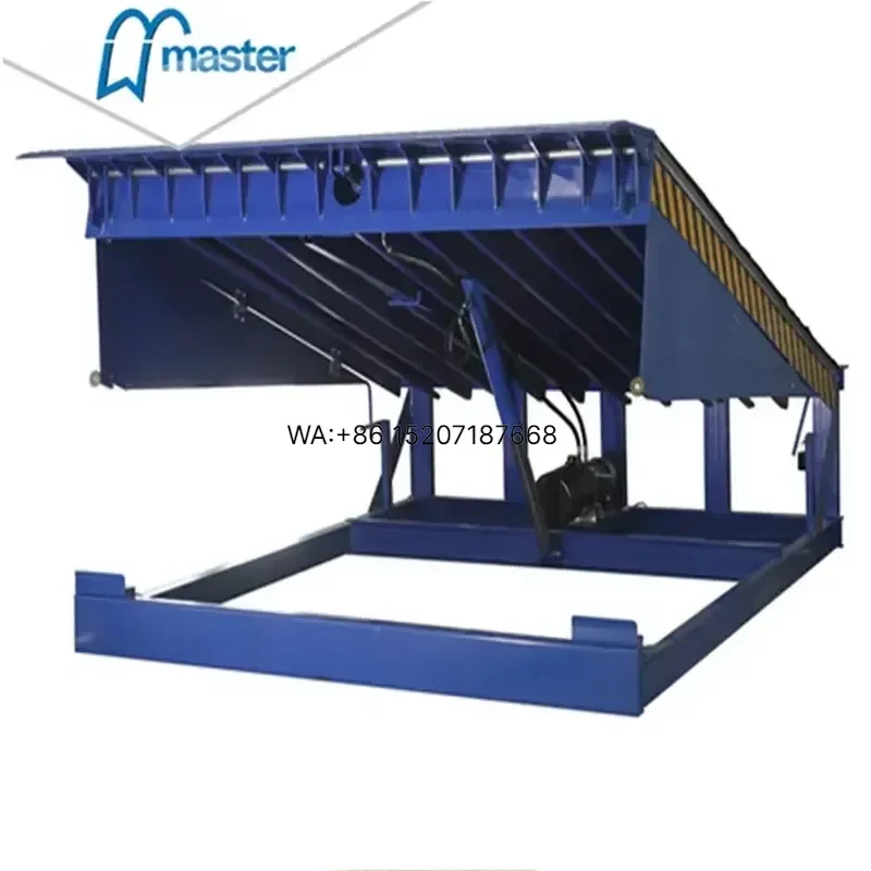 Wmwmnu for Master Well Automatic Stationary Hydraulic Platform Loading Dock Leveler for Warehouse Factory Direct Sale