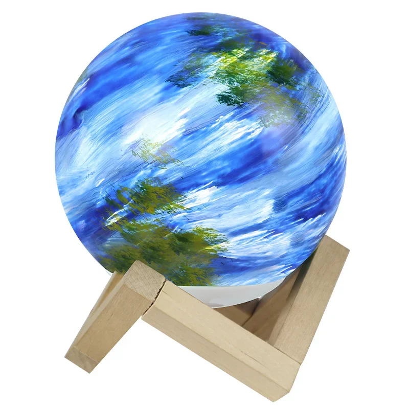 

Luminous Planet Desk Lamp Earth Sun Moon Venus Night Lamp Kindergarten Children's Bedside Lamp LED Eye Protection