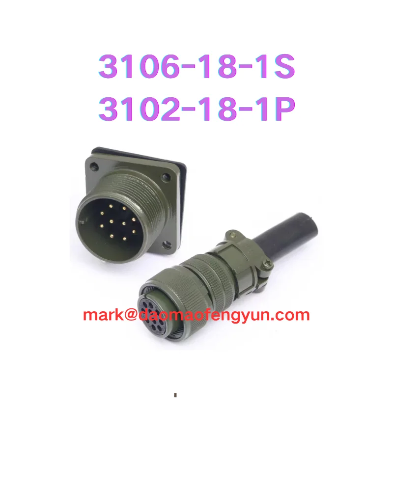 3106-18-1S 3102-18-1P New waterproof aviation plug socket 10 core 3106-18-1S 3102-18-1P