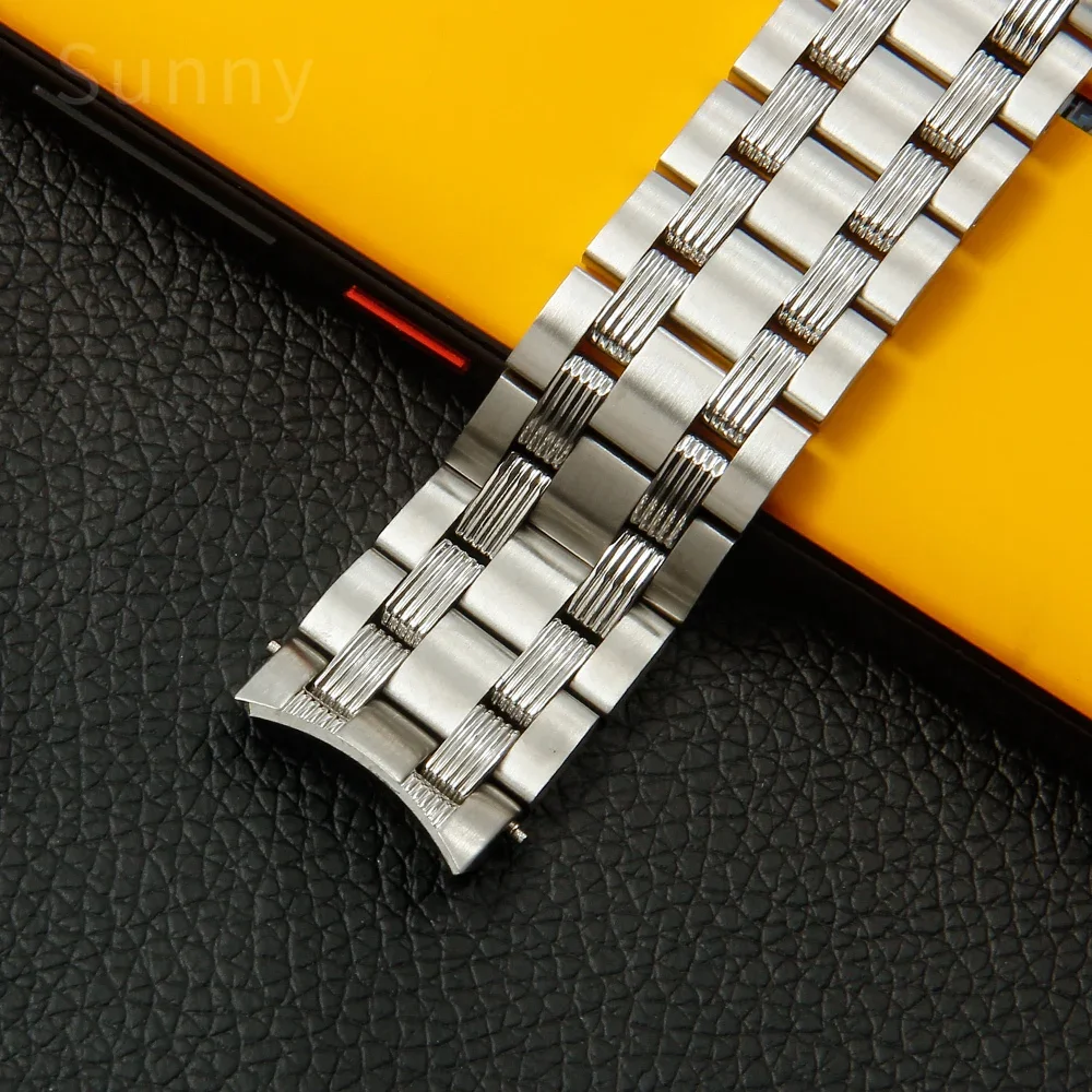 Bracciale per orologio per Tissot 1853 T065 430A Hengyi Starfish Series Accessori per orologi Cinturino a catena Cinturino per orologio in acciaio inossidabile da 19 mm