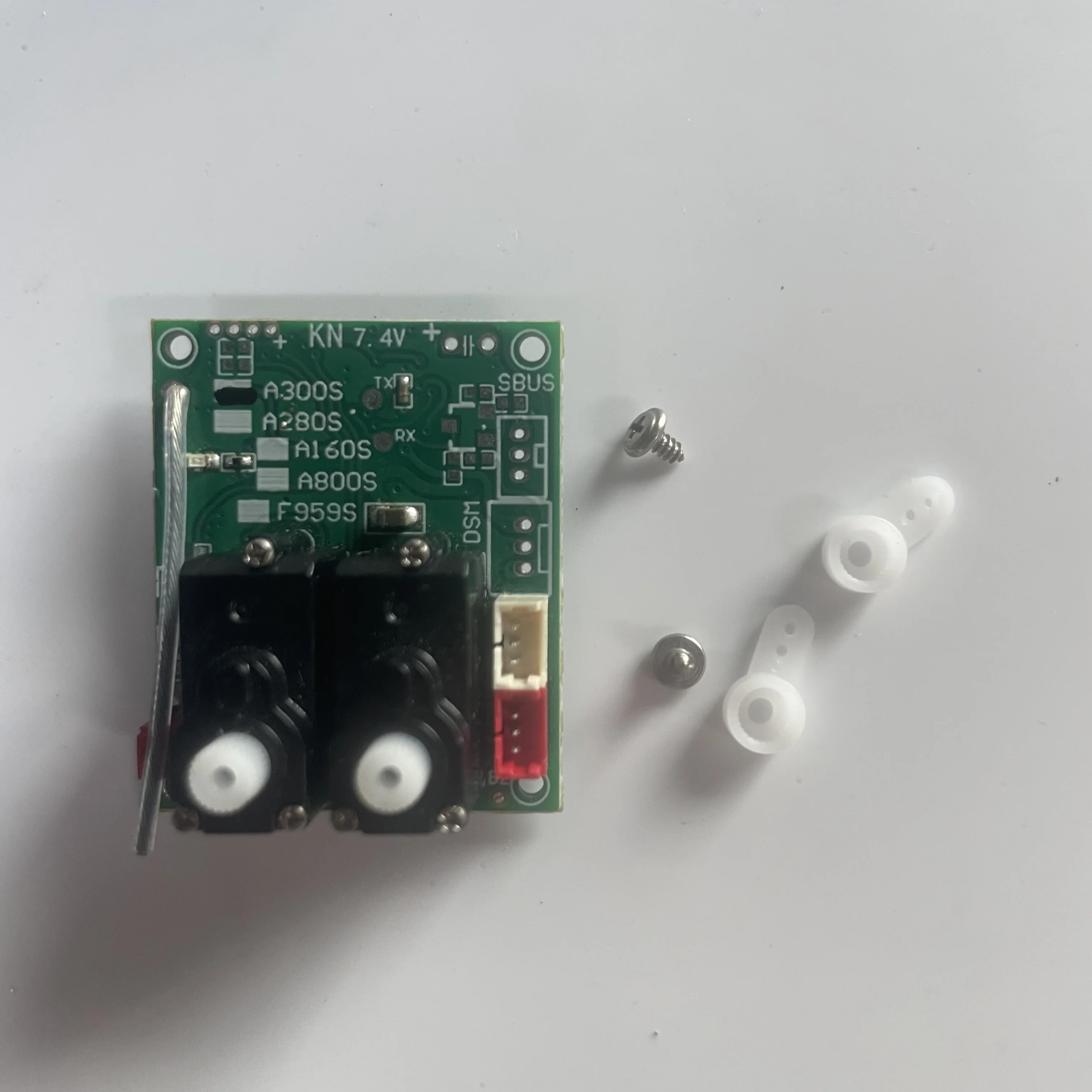 Spare Parts List for WLtoys XK A300 RC Airplane Propeller Motor Servo Landing Gear Fairing Main Board ESC