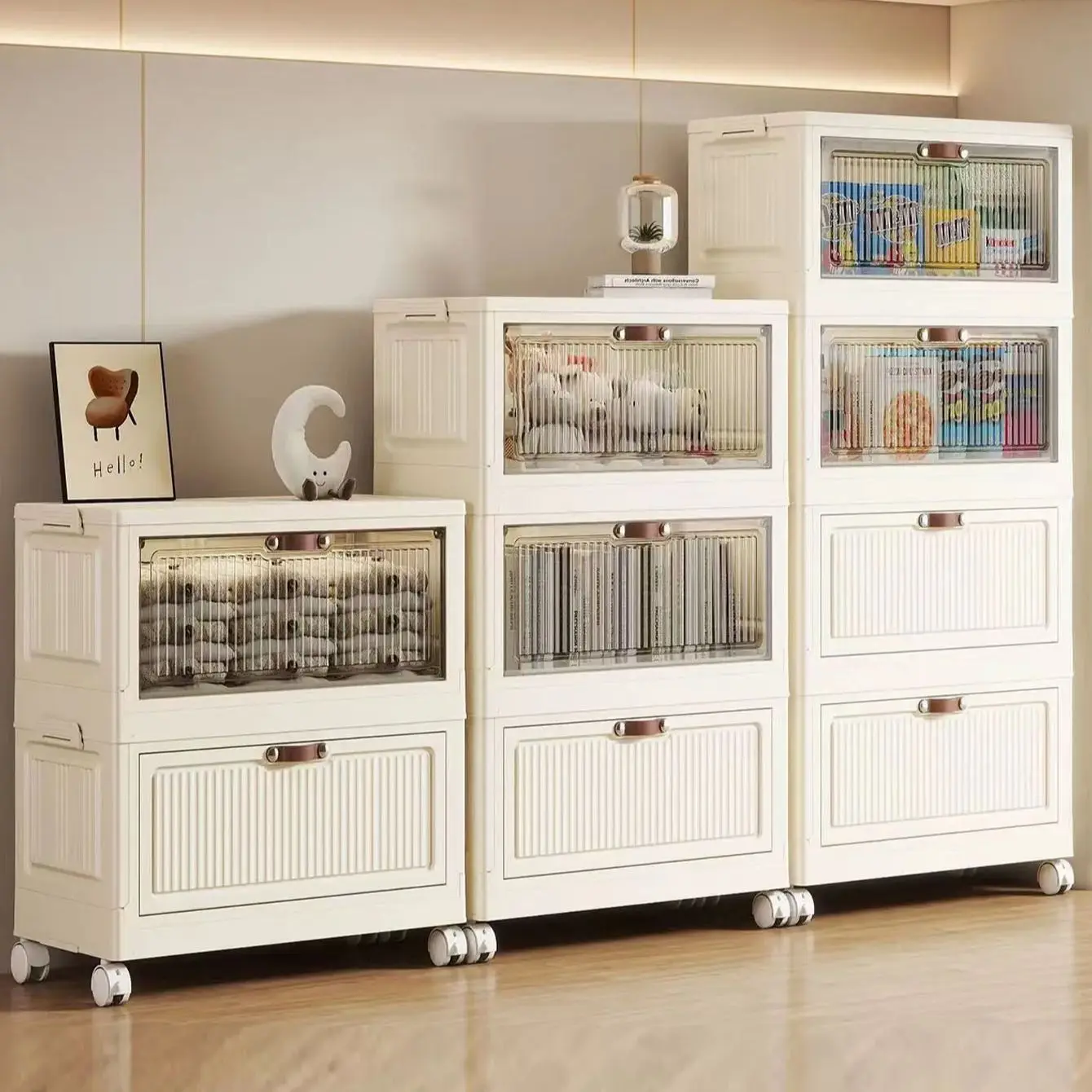 foldable-children's-toy-storage-cabinet-home-bedroom-snack-organizer-baby-wardrobe-no-installation-required-furniture