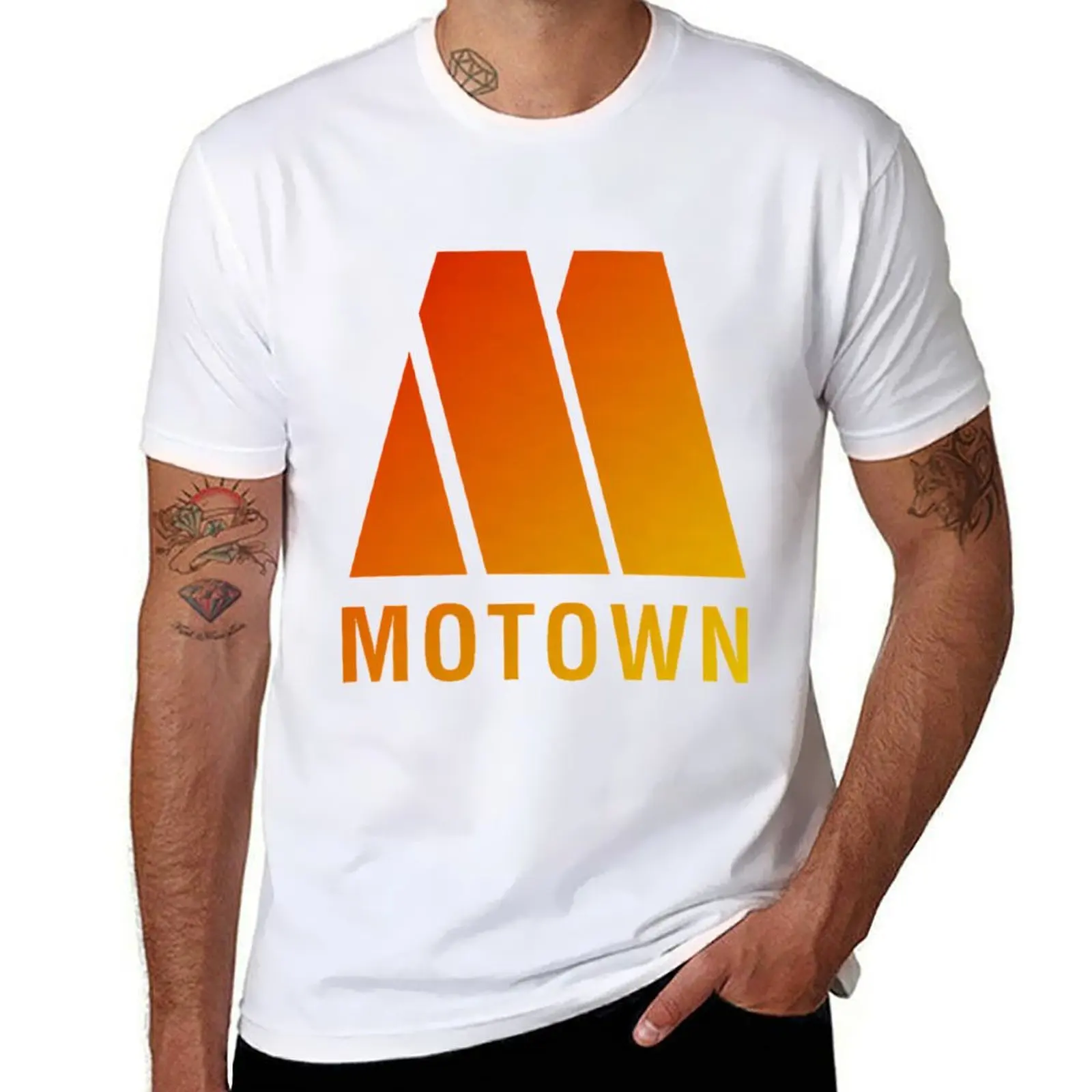 

Motown Records Logo T-Shirt man t shirts for men casual t shirts for man pack cotton T-Shirt