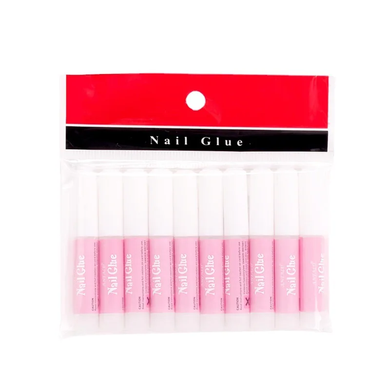 Factory Sales Professional 2g Acrylic Nail Art Glue For False Nail Manicure adhesive glue bonder 60000pcs/lot free shipping