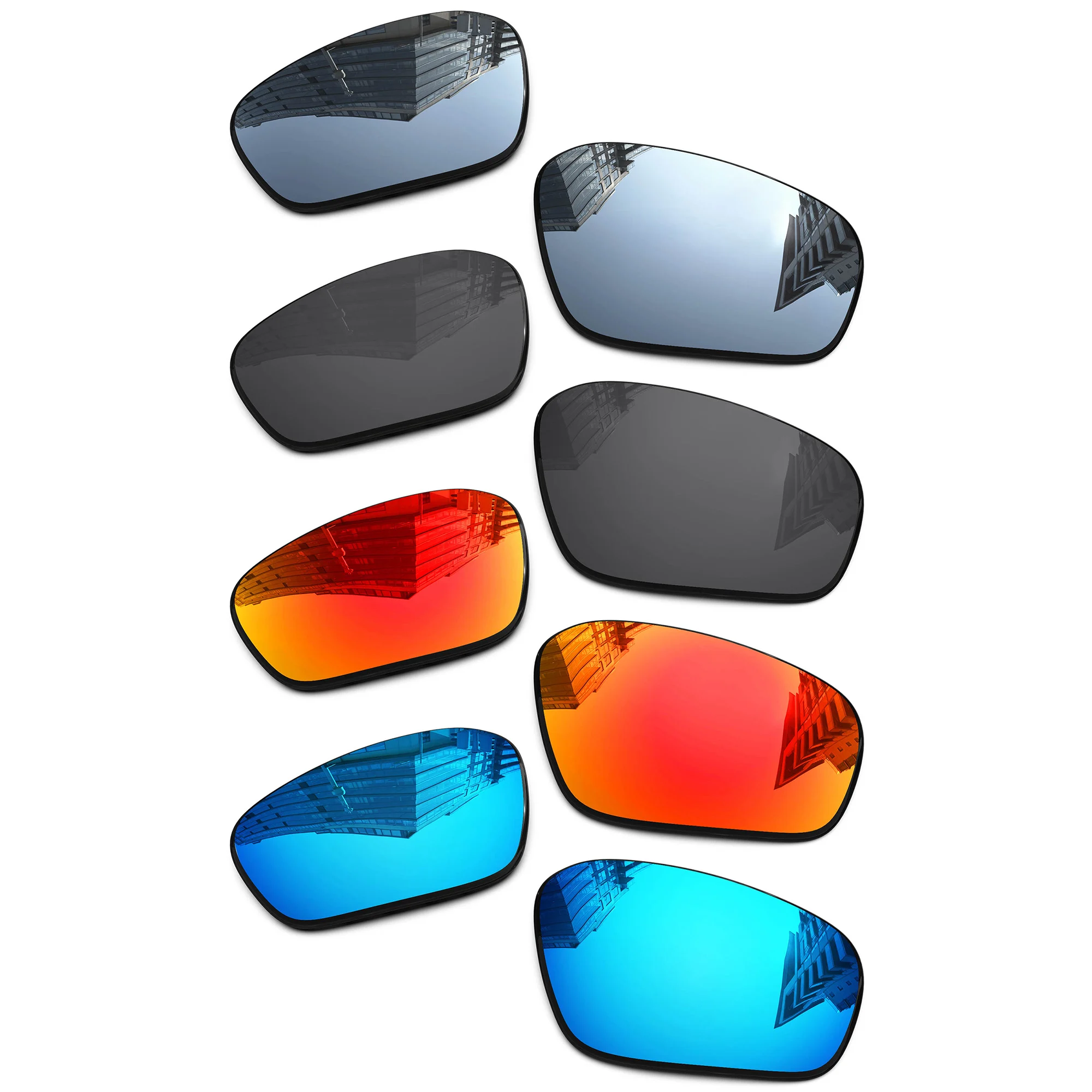 Nexpolarised Polarized Replacement Lenses for Oakley Field Jacket OO9402 - 64mm Sunglasses - Multiple Color