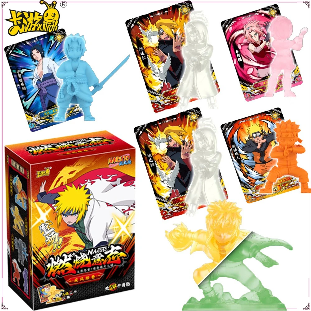 

Genuine Kayou Naruto Eraser Figures Blind Box Anime Peripheral Popular Characters Model Toys Decorative Ornaments Holiday Gifts