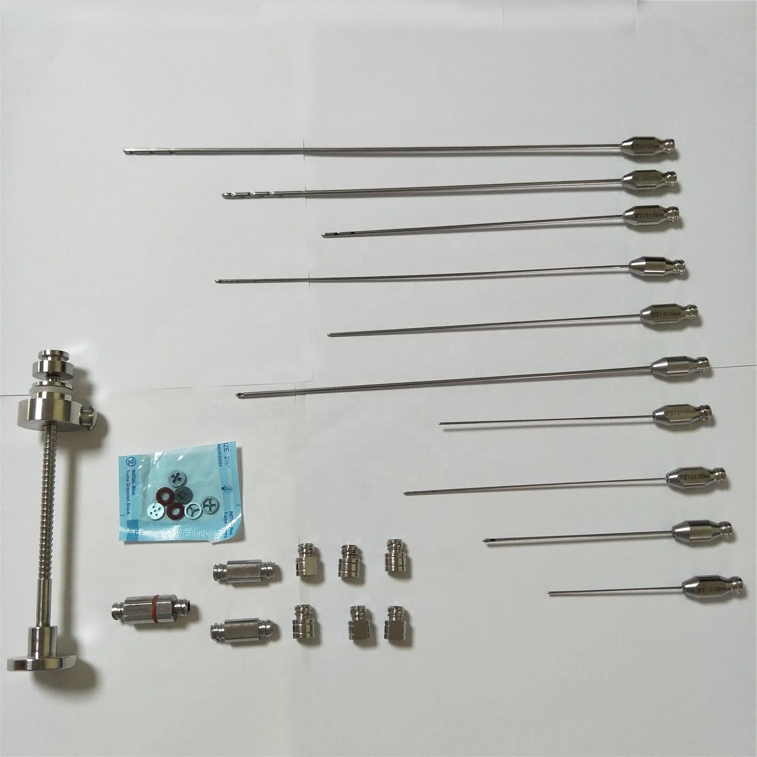 fat implant fat collect fat harvesting cannula set for face and neck 20pcs