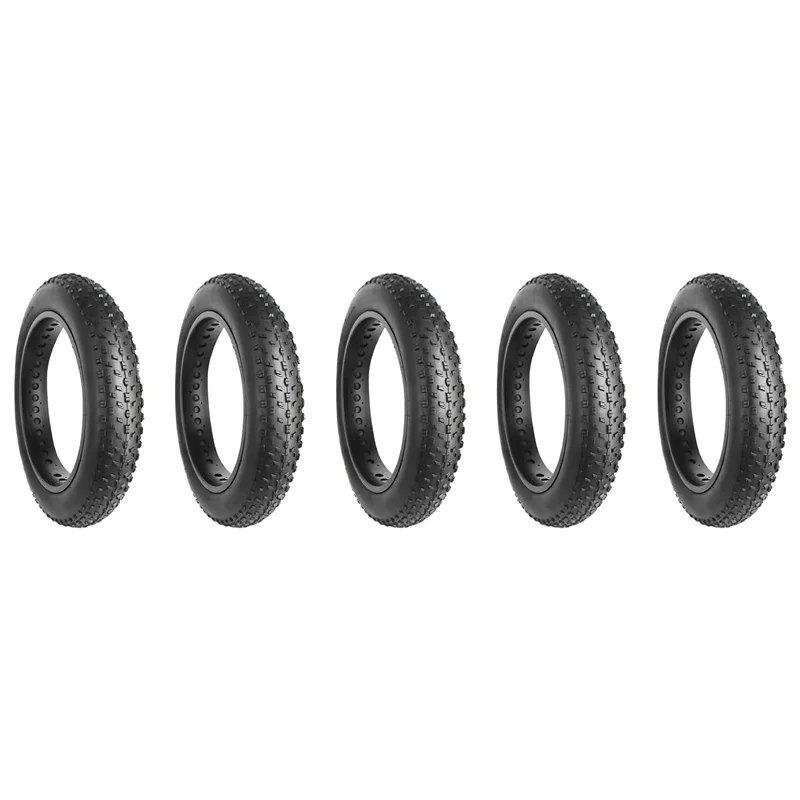 إطار دراجة ABLB-5X، إطارات دراجة بديلة قابلة للطي، إطارات دراجة كهربائية متوافقة مع دراجة الثلج الجبلية الواسعة، 20 × 4.0 بوصة