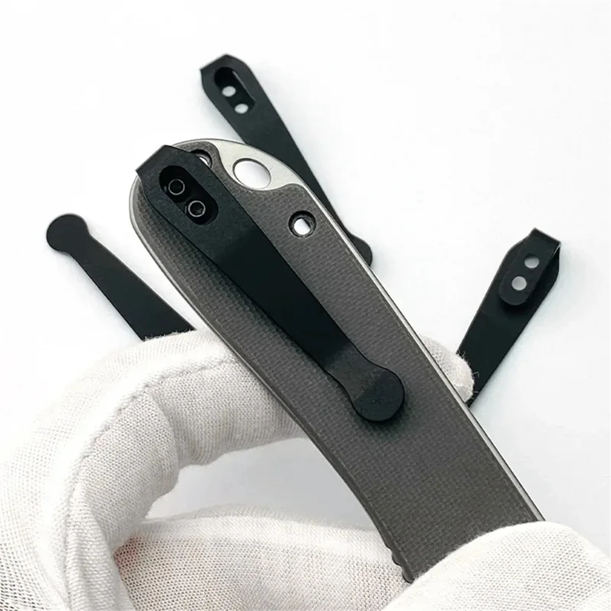 

SSR Alloy Pocket Knife Clip Waist Clip Back Clip for C907 Knives Parts & Accessories with Screw