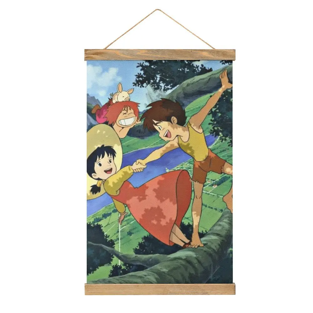 Casual Graphic Jimsy Future Boy Conan Character In A Sci Canvas Hanging Picture Picture Hanging Funny Vintage Kitchen   Painting