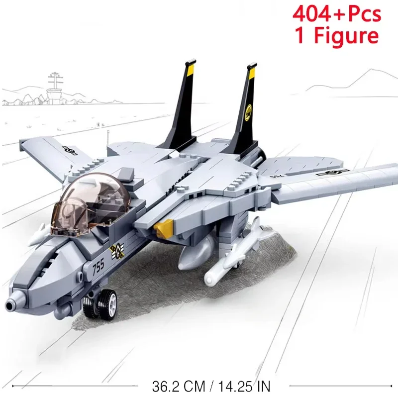 KA50 Armed Helicopter Model Building Blocks Toy Military Invisible Combat AH1Z Fighter Plane DIY Bricks Toy for Kids Boys