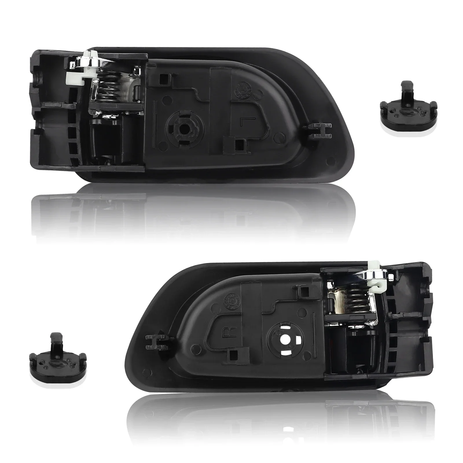 Interior Inner Door Handle for Great Wall X200 X240 SUV 2.0L 2.4L 6105100-K80, 6105200-K80, 1 Pair, Front Left & Right