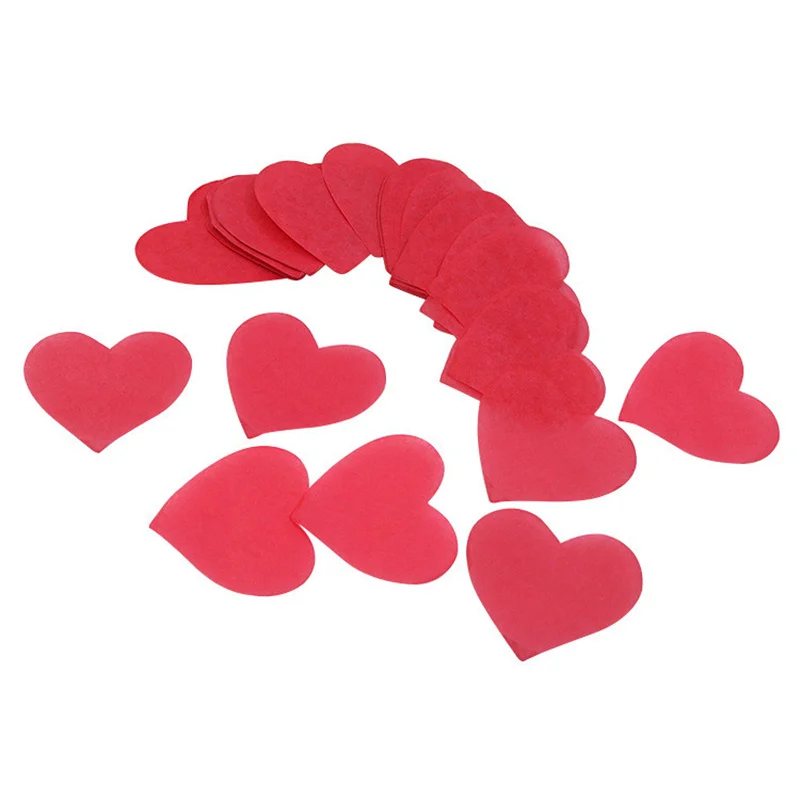 9 Pcs/Bag Red Snowstorms Magic Tricks Heart Shape Snowflake Paper Snow Storm Accessories Magician Stage Street Gimmicks