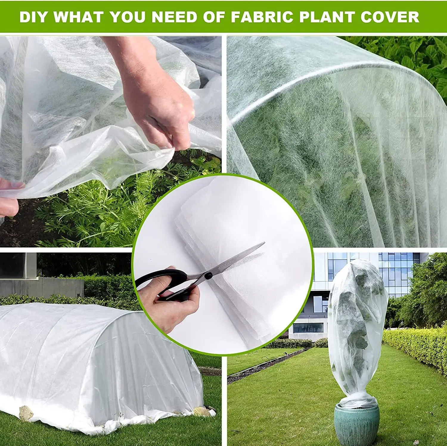 Anti-freeze Protection Blanket, Protective Film Covers, Frost Cloth, Plant Protection, Potted Garden Supplies, Winter