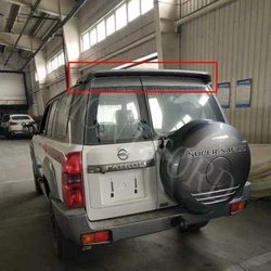 For Nissan PATROL Y61 1998-2004 ABS Plastic Unpainted Color Rear Spoiler Wing Trunk Lid Cover Car Styling