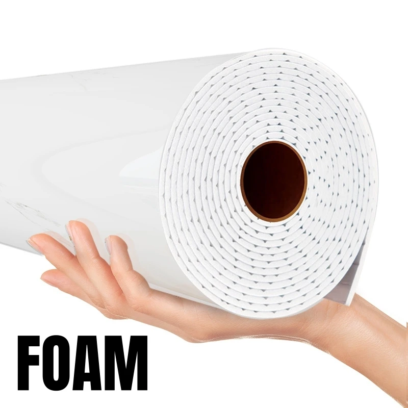 10M/5M/3M Carta da parati autoadesiva Imitazione Marmo Impermeabile Facile da incollare per la decorazione della camera da letto del soggiorno Adesivo da parete spesso