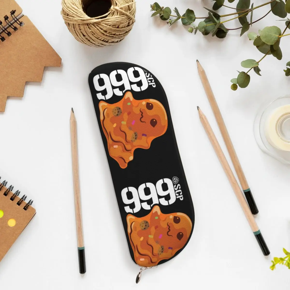 SCP 999 دغدغة الوحش SCP الأساس مقلمة حامل قلم تخزين لوازم مكتبية سعة كبيرة صندوق القلم حقيبة أقلام رصاص