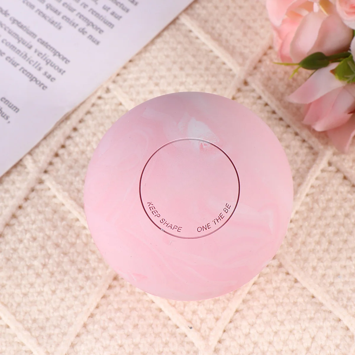 

1 шт., массажный шарик, фиолетовый портативный ролик для мышц для глубокой терапии тканей, йоги, фитнеса, релаксации всего тела, в комплект входит сумка для хранения