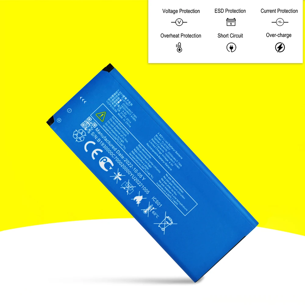 New TLi019D7 Battery For Alcatel 1 5033 5033D 5033X 5033Y 5033A 5033T 5033J / Telstra Essential Plus 2018 / TCL U3A Phone