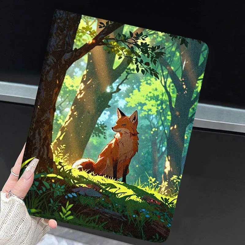 Fox شعبية لطيف الفن لسامسونج غالاكسي تاب A7 A A8 A9 A11 S6 S11 10.1 10.4 10.5 بوصة لايت زائد اللوحي