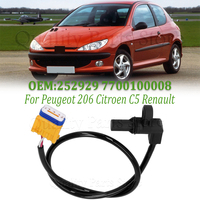 1PC Car Transmission Input And Output Automatic Speed Sensor Fits For Peugeot 206 307 Citroen C3 C4 C5 252929 7700100008 252928