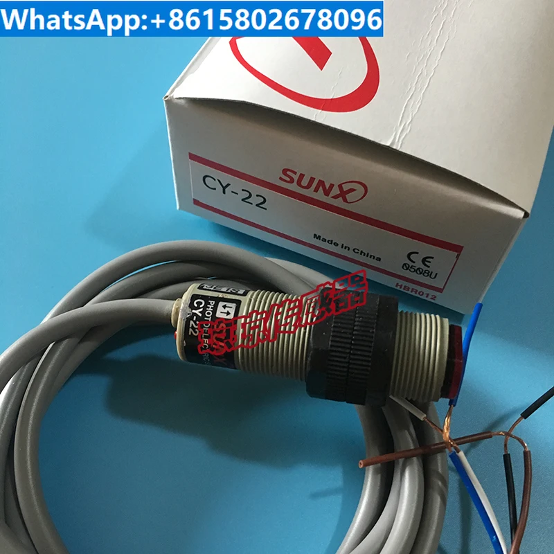 

SUNX Shenshi CY-22 Diffuse Reflection CY-29 Mirror Reflection Cylindrical Photoelectric Switch Sensor