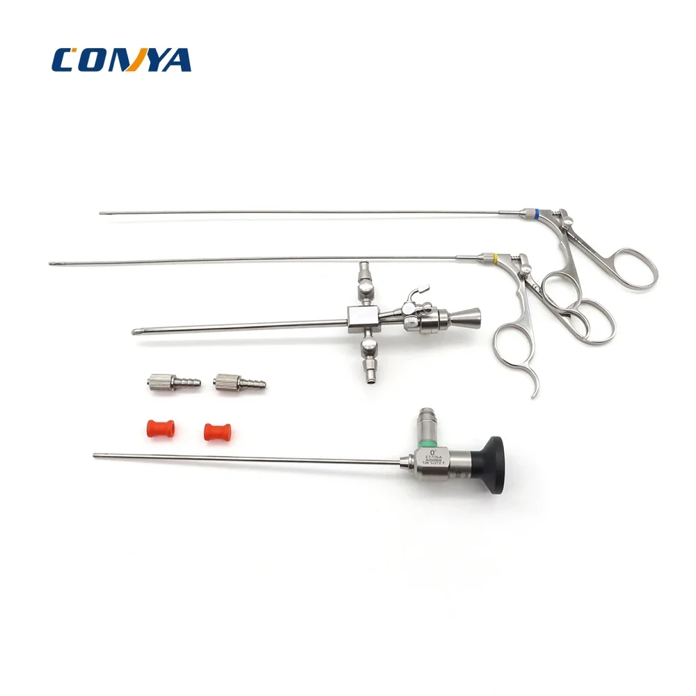 New type Veterinary endoscopy Endoscope 2.7 mm&14 fr sheath&forceps for animal surgery