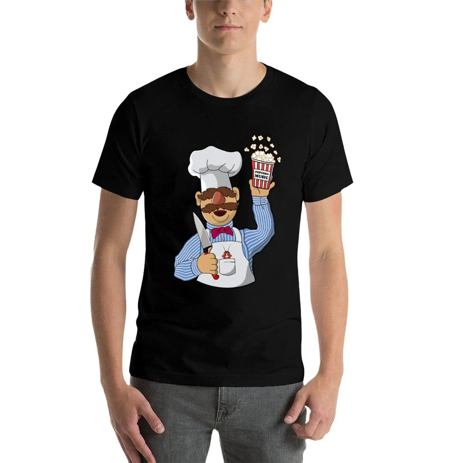 

Vert der ferk Swedish Chef T-Shirt mens graphic t shirts t shirt man cotton t shirts with prints T-Shirt