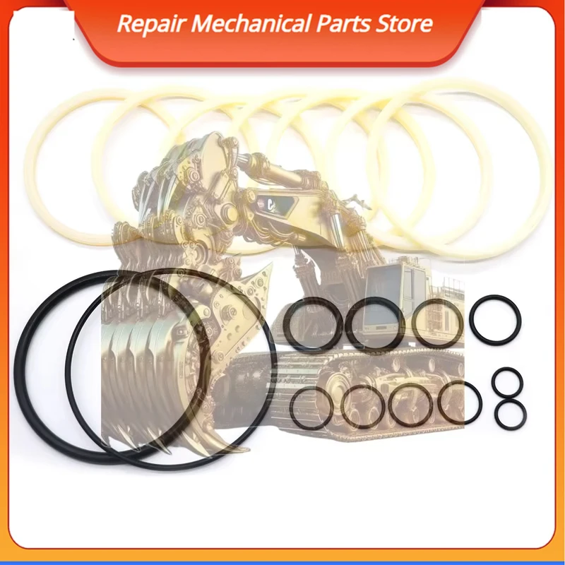 

Ex200-2 Ex200-3 Ex200-5 Комплект уплотнений центрального шарнира Комплект уплотнений цилиндра гидравлического рычага для ремонтного комплекта экскаватора Hitachi