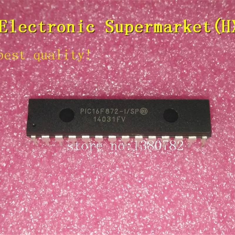 Free Shipping 10pcs/lots PIC16F872-I/SP PIC16F872 DIP-28  New original  IC In stock!