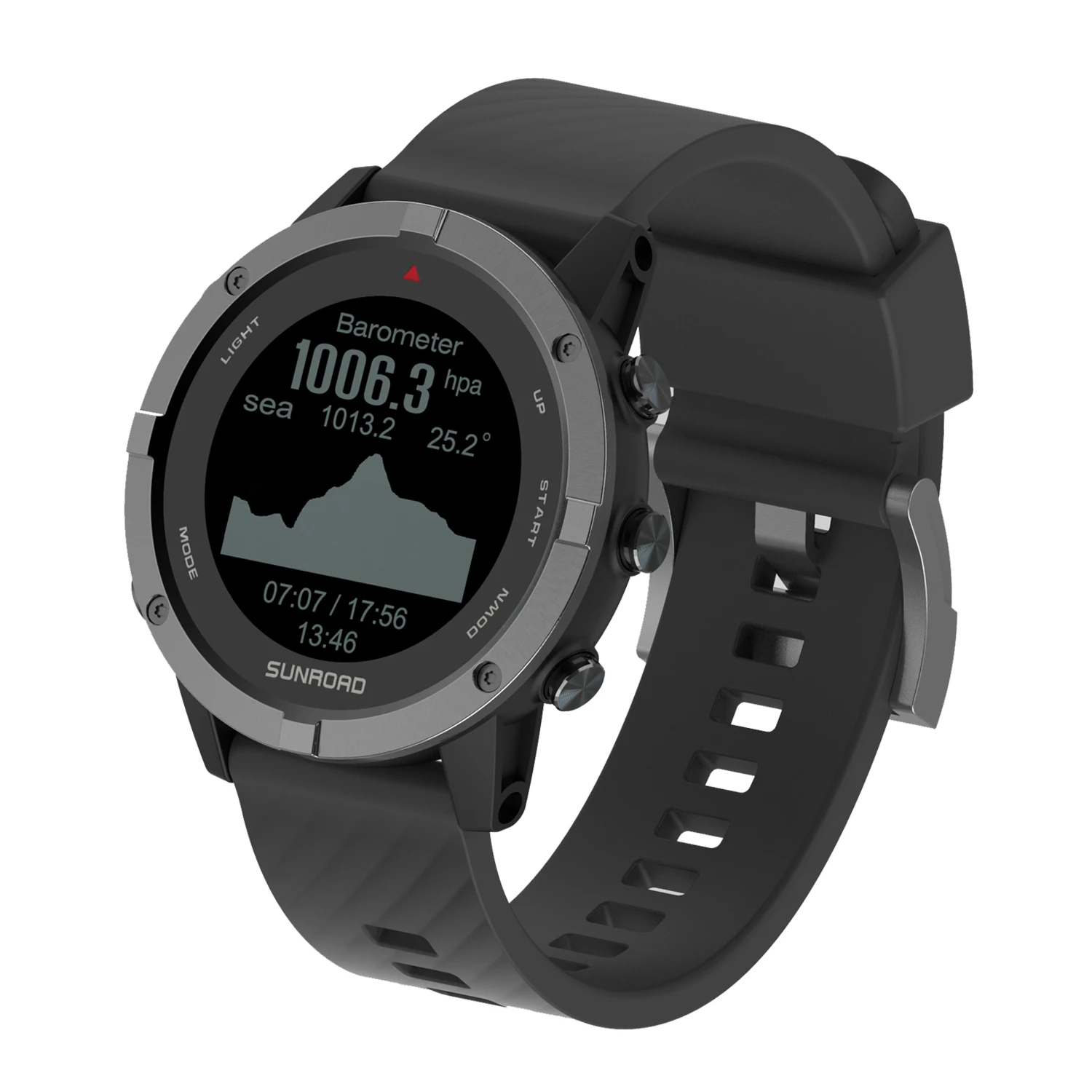 New Mens Digital GPS Sports Watch Outdoor Run Swim Climb Fiess Tracker Wristwatch Waterproof Hombre Clock