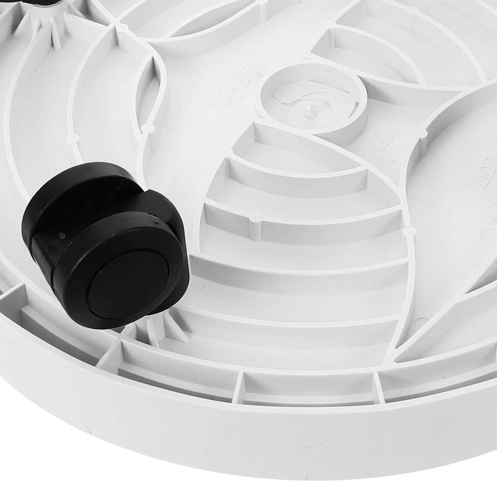 

Round Flower Pot Base Circular Wheel Flowerpot Garden Wagon Planter Plants Stand Trays Holder Holders Receptacle