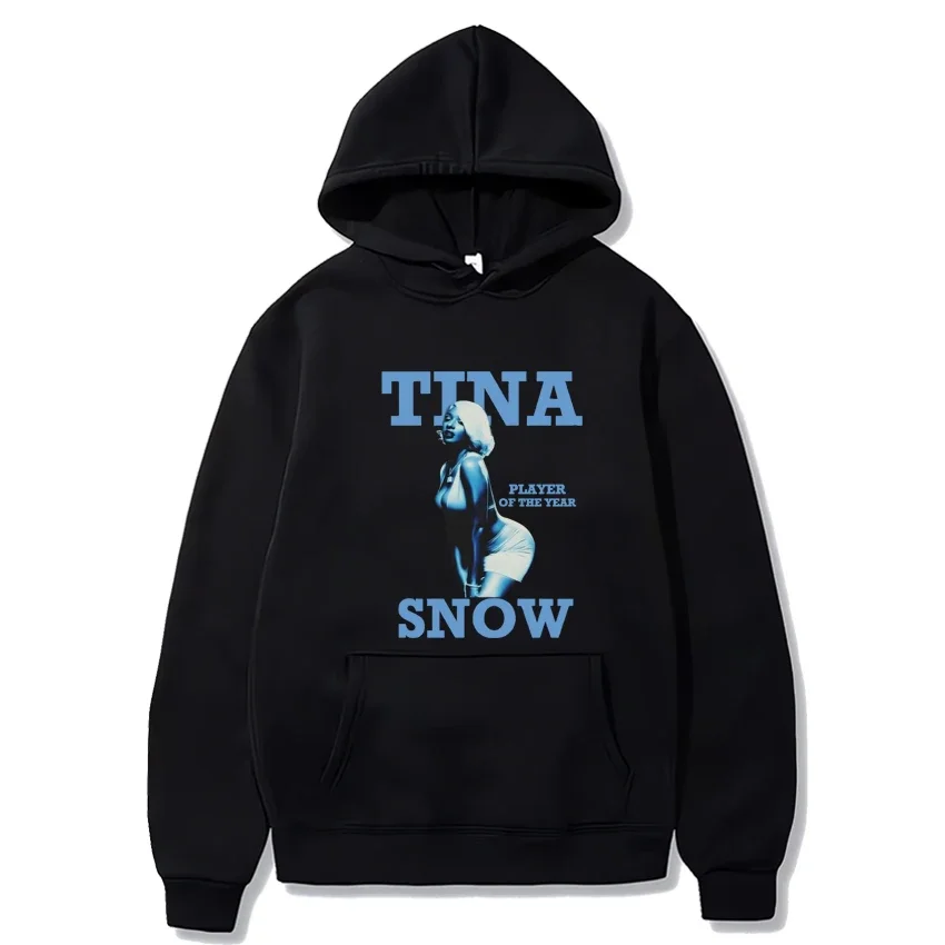 

Hot sale Megan Thee Stallion Tina Snow album Fashion Hoodie New Unisex Fleece Long sleeve streetwear Men Women Casual Sweatshirt