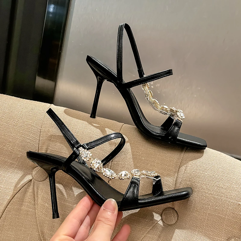Şık Kadın Yüksek Topuklu Sanda - Sandal Strappy Heeled incelemesi ve fiyatı