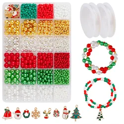 1 Set Multi-Size ABS Pearl Bead And Polymer Clay Beads For DIY Crafts Merry Christmas Gift Sewing Decor BeadB0146