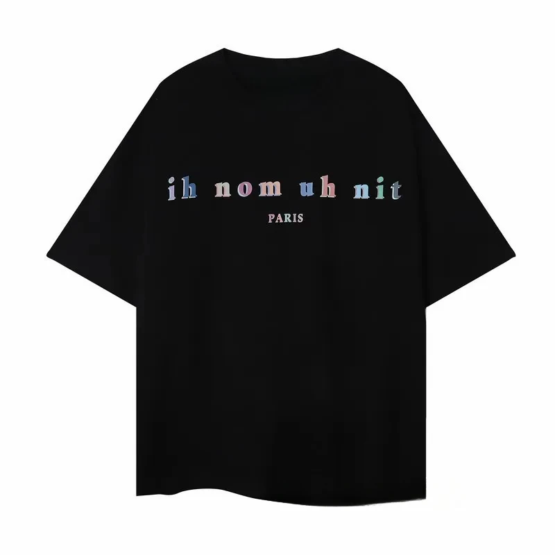 Summer Ih Nom Uh Nit Mens Graphic Cotton T Shirts Pearl High-end Luxury Unisex Style Both of Men and Women