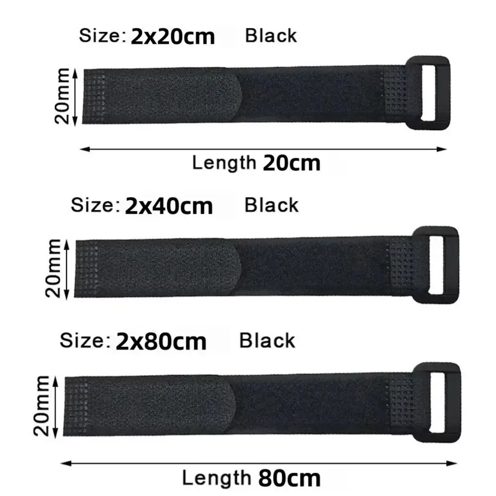 20 peças braçadeira de cabo reutilizável durável cabo antiderrapante multiuso embrulho correias zip laços fixador de fio ajustável