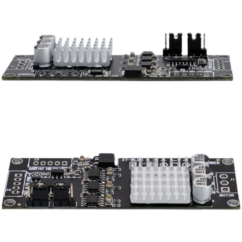 200W Brushless Motor Controller Compatible with Hall Effect Sensors and Adjustable via For PWM or Analog Signal